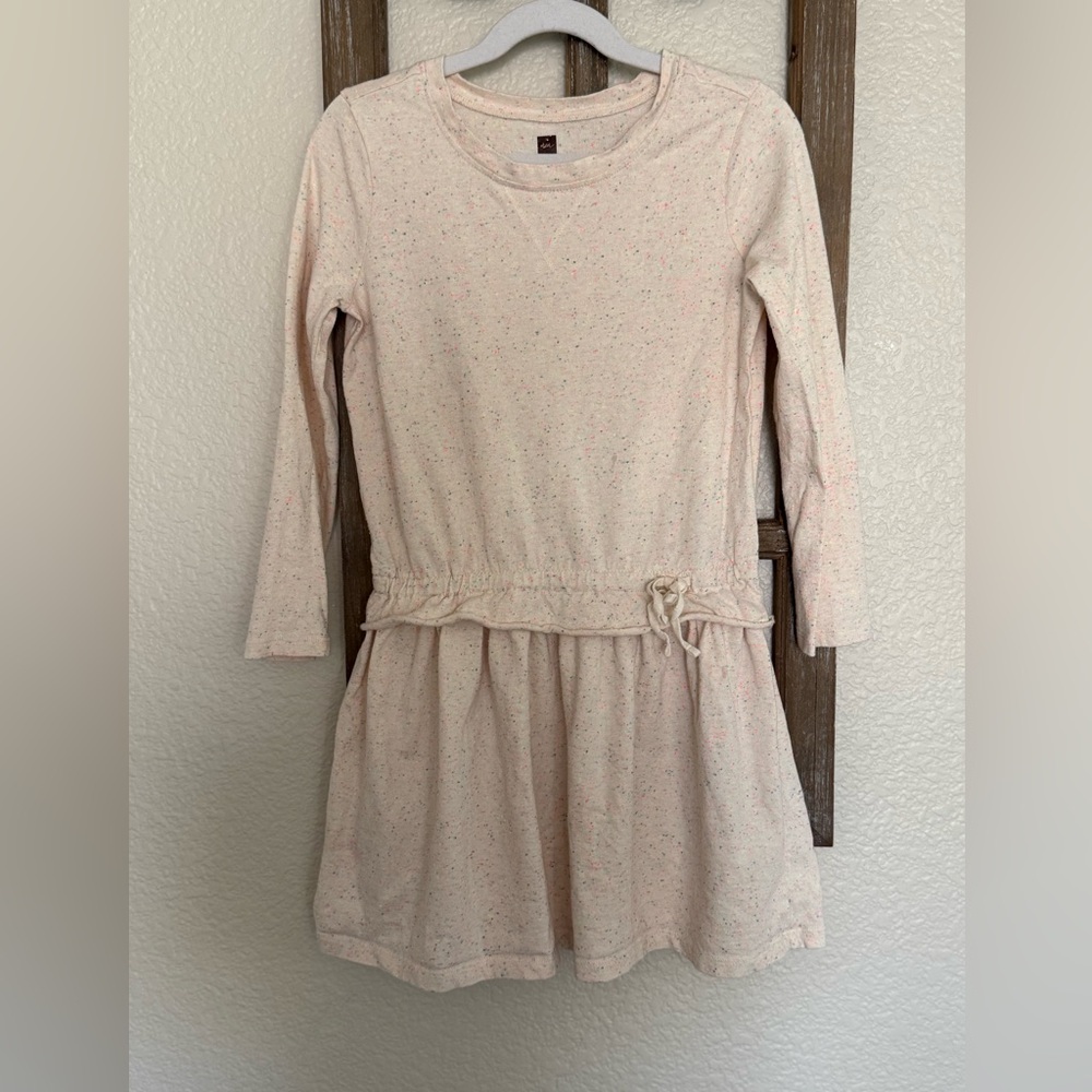 Tea Collection Pink Long Sleeve Dress